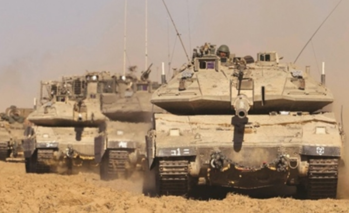 İsrail Ordusu Tüm Gücünü Sınıra Sevk Ettiği Görüldü