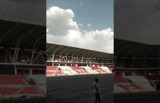 Erzincan Stadyum'unda Çalışmalar Sürüyor